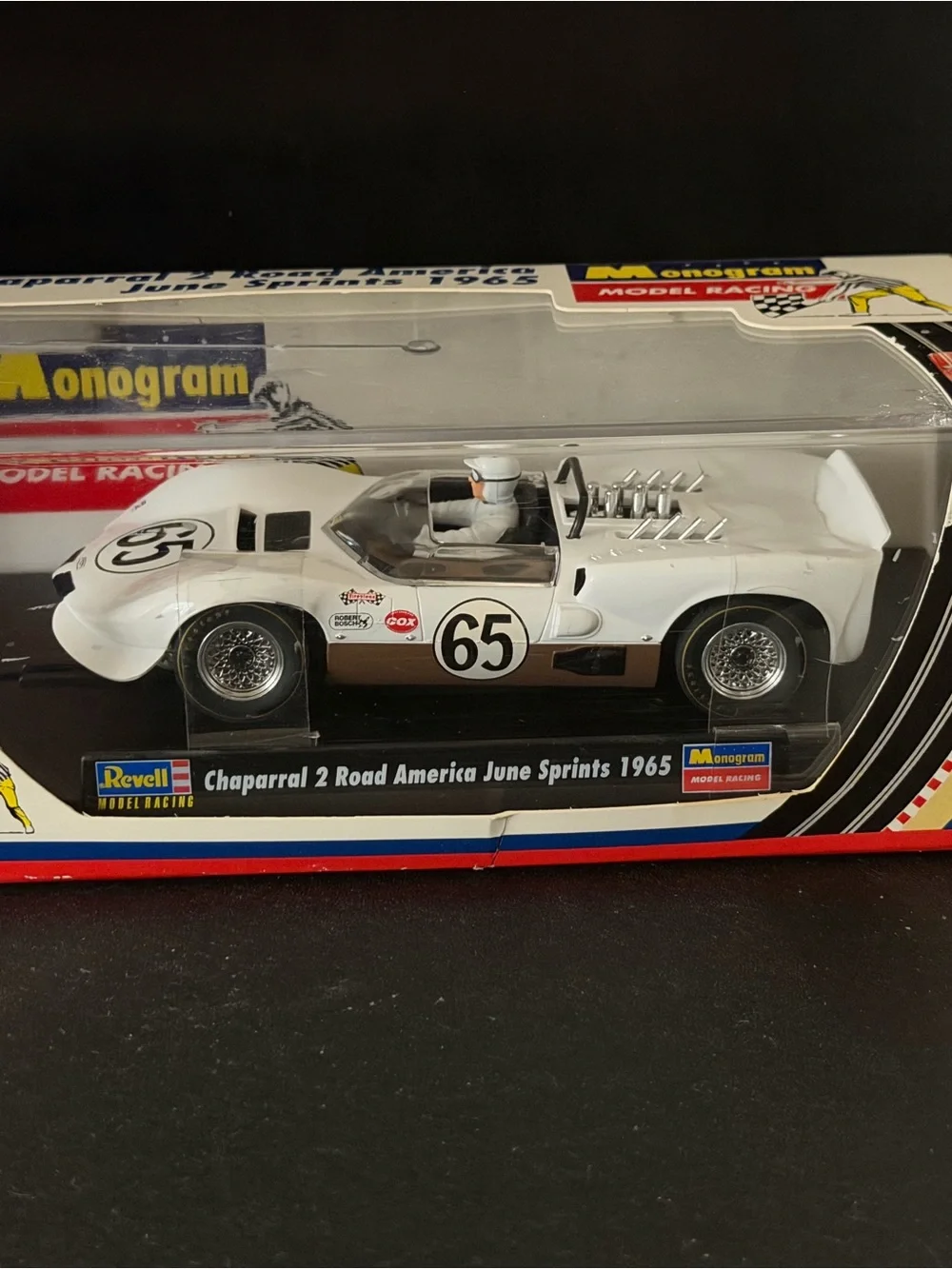 Chaparral 2 Road America June Sprints 1965 Die-Cast Toy Car - White